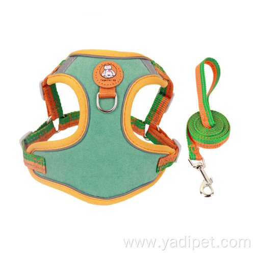 Dog Harness Colorful Pet Dog Harness